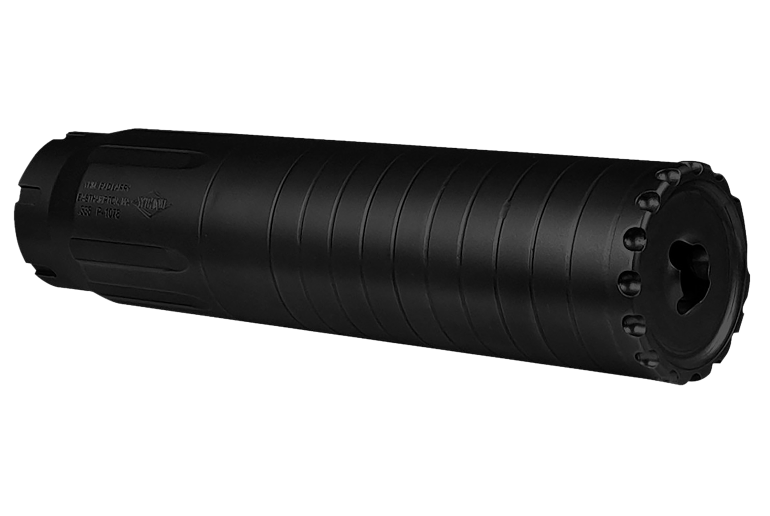 Yankee Hill Machine Bad Larry Suppressor, 338 Cal/8.6mm, Black Cerakote