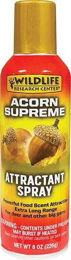 Wildlife Research Food Scent Attractant Spray Acorn Supreme Scent 8 oz Aerosol 735