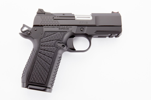 Wilson Combat Enhanced Duty Trigger, Sub-Compact, 9mm, 3.25", Black, 10Rd, Lightweight, Mag Out Safety, DLC