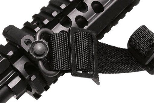 Wilson Combat Heavy Duty Swivel Black Phosphate 1.25" Quick Detach Steel TRQDBSS