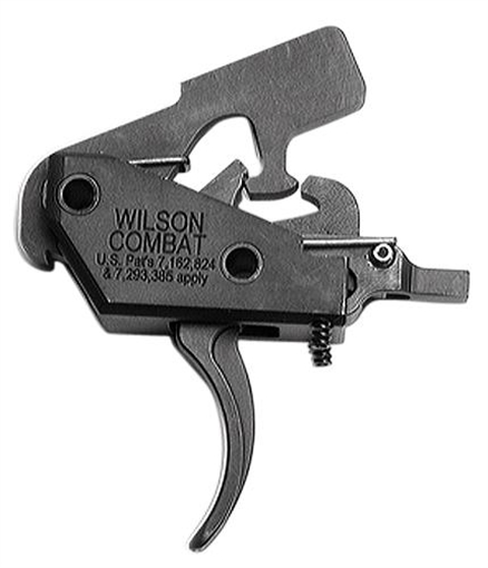 Wilson Combat Tactical Trigger Unit Two-Stage Two-Stage Curved Trigger with 4-4.50 lbs Draw Weight for AR-15 TRTTUM2