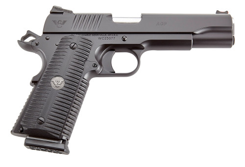 Wilson ACP 9mm, 5" Barrel, Fixed Sights, Tactical Bullet Proof Thumb Safety, 10rd