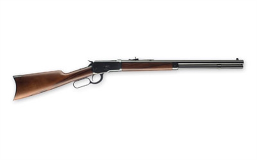 Winchester Repeating Arms Model 1892 Short Rifle Full Size 45 Colt (LC) 10+1 20" Brushed Polish Blued Sporter Barrel, Drilled & Tapped Steel Receiver, Satin Oiled Walnut Straight Grip Stock 534162141