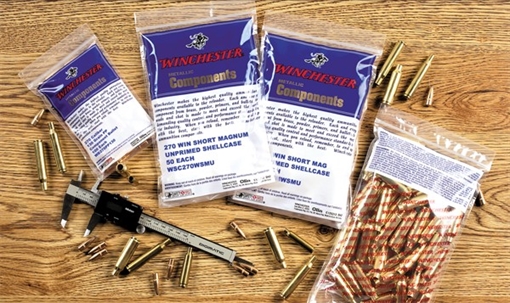 Winchester Ammo Unprimed Cases 220Swift Rifle Brass 100/Bag WSC220SU