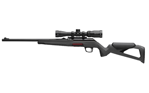 Winchester Repeating Arms Xpert 22, Bolt Action Rifle, 17 Winchester Super Magnum, 18" Barrel, Matte Finish, Black, Gray Stock, 8 Rounds, 1 Magazine, Included Vortex Crossfire II 2-7X32 525233186 048702027048