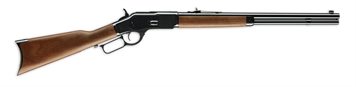 Winchester Repeating Arms Model 1873 Short Rifle 44-40 Win 10+1 20" Blued Round Barrel, Rifle-Style Forearm & Cap, Walnut Straight Grip Stock w/Crescent Buttplate, Steel Loading Gate 534200140