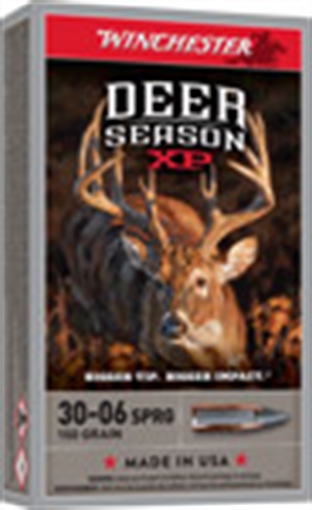 Winchester Ammo Deer Season XP 30-06Springfield 150gr Extreme Point 20 Per Box/10 Case X3006DS