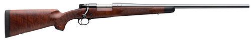 Winchester M70 Super Grade 270 Winchester Short Magnum, 24" Barrel, Grade IV/V Walnut, Black Rec, 5rd