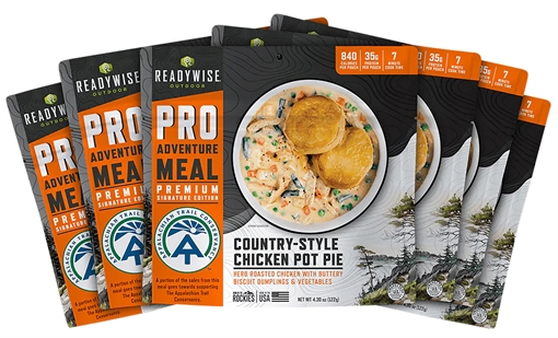 Wise Foods Outdoor Food Kit Chicken Pot Pie 2 Servings Per Pouch, 6 Per Case RW05195