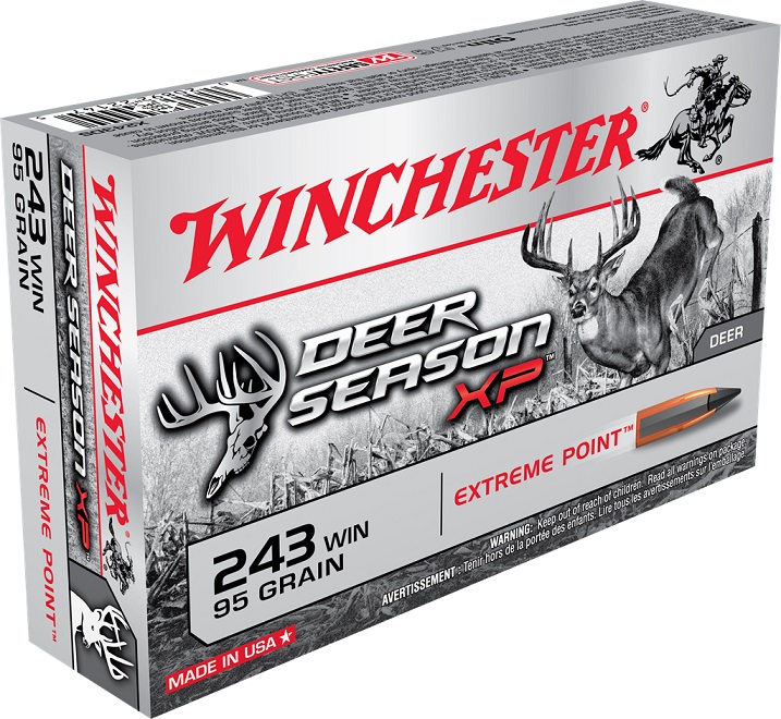 Winchester Deer Season XP .243 Winchester 95gr. Extreme Point 20rd Box #X243DS