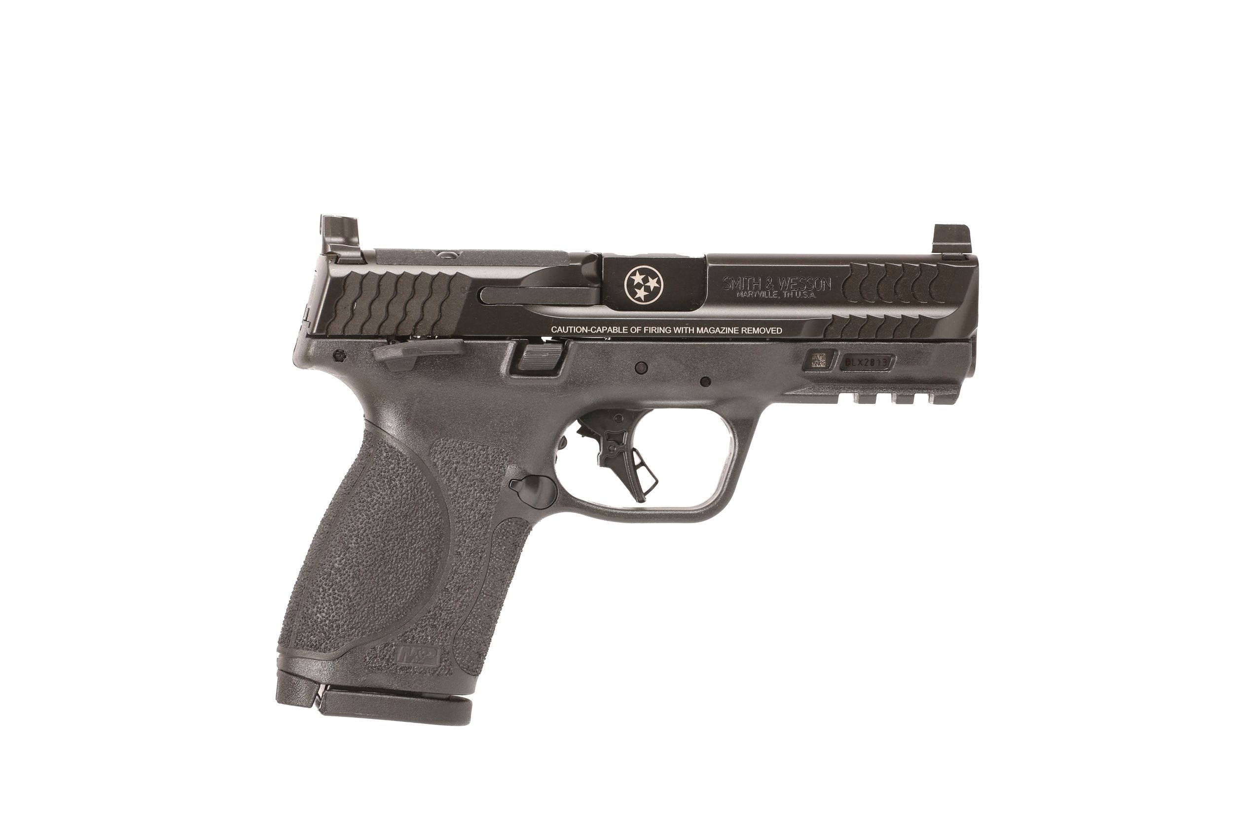 Smith and Wesson M&P9 M2.0 OR Compact Optic Ready Pistol 14123, 9mm, 4in, Polymer Grips, 15 Rds