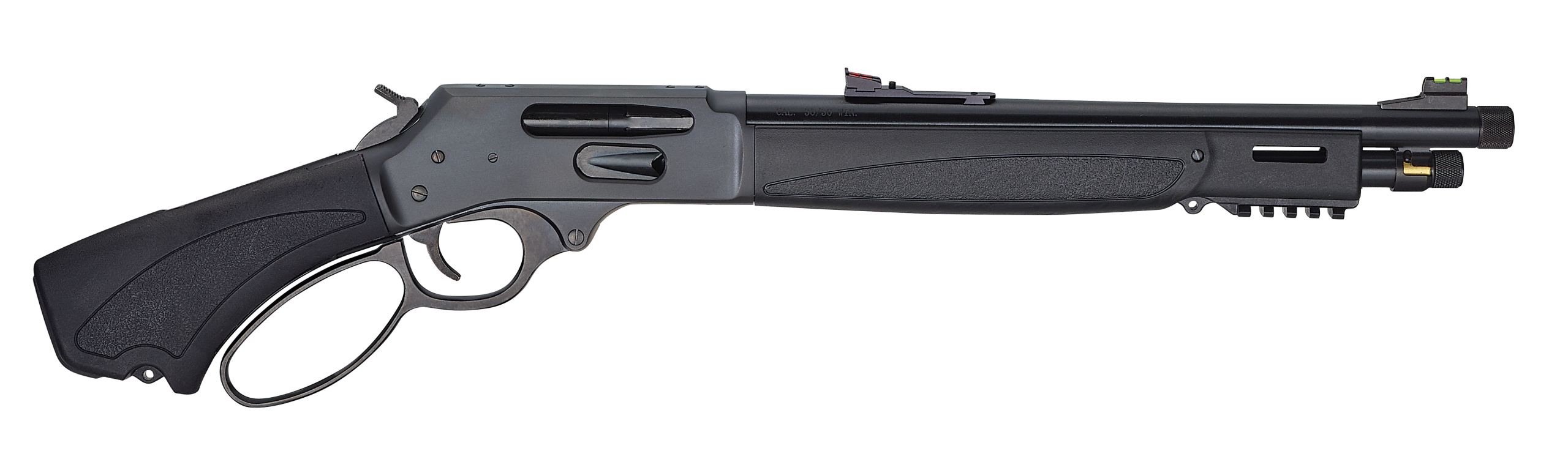 Henry Repeating Arms H9 Bear's Leg Lever Action Pistol H009GBLX-3030, 30-30 Win, 13.8" Threaded, Black Synthetic Stock, Blued Finish, 2+1