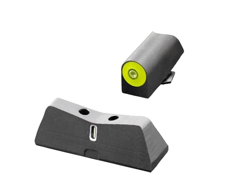 XS Sight DXW2 Big Dot Sight for Ruger 1911 Target - Yellow RP-0018A-3Y