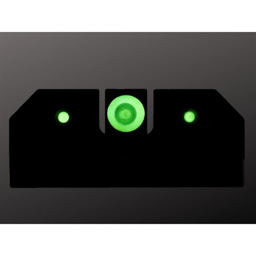 XS Sights R3D Night Sights Set for Glock 42/43/43x/48 Green Bulk 20/ct GL-R014P-6G-BULK