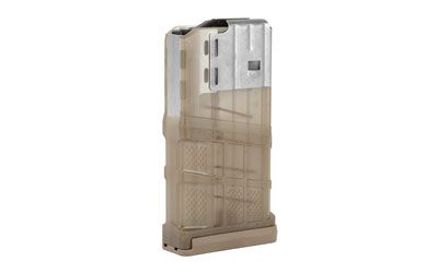 Lancer L7 Advanced Warfighter AR-10 308 Winchester/7.62x51 NATO 20 Round Transluscent FDE Magazine (L720TDE)