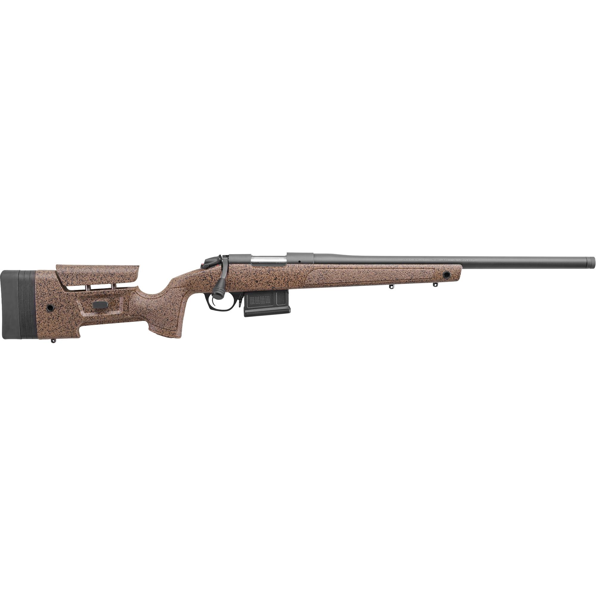 Bergara B-14 HMR Bolt Action Rifle B14S3514C, 22 Creedmoor, 20", Brown Stock, Graphite Black Finish, 5 Rds