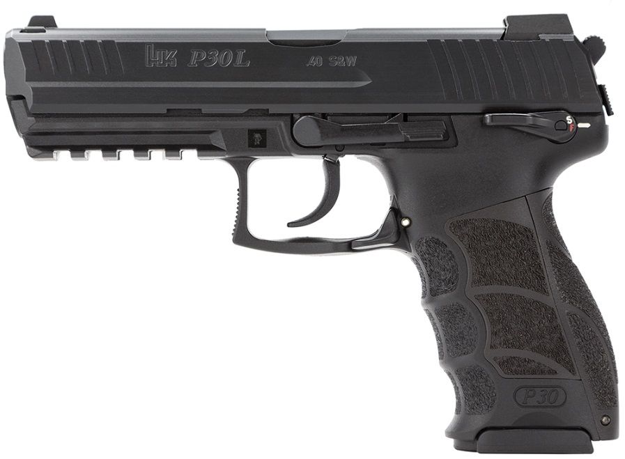 Heckler & Koch P30LS (V3) Pistol 81000133, 40 S&W, 4.45in, 10 Rds