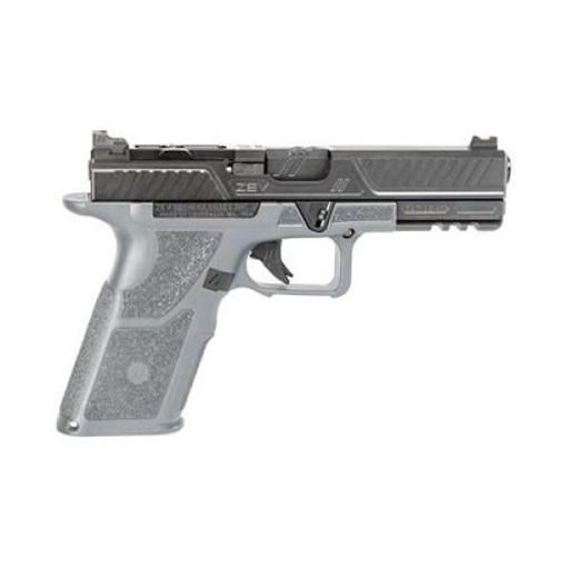 Zev Technologies OZ9c Combat Handgun 9mm Luger No Magazine 4.49" Barrel Grey OZ9-C-COM-B-NM