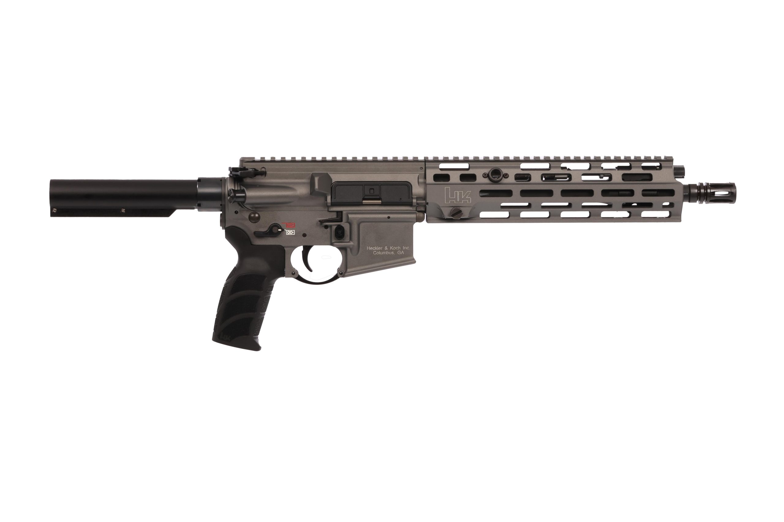 Heckler & Koch MR556 A4 Pistol 81001312, 5.56 NATO, 11in, HK Endanced Ergonomic Grip,Gray Finish, 30 Rds