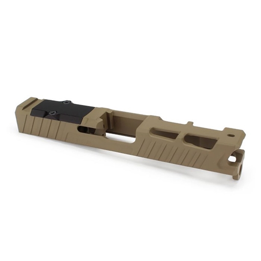 Zaffiri ZPS.4 SLIDE GLOCK 19 GEN 3 9MM LUGER OPTIC READY FDE ZPS.4.19.FDE
