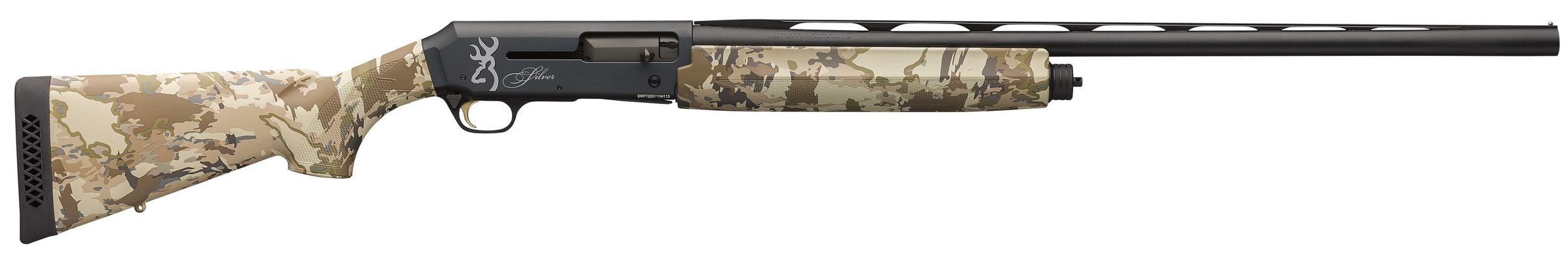 Browning Silver Field Semi-Auto Shotgun 011436204, 12 Gauge, 28", 3.5" Chmbr, Auric Camo Stock, 4 Rds